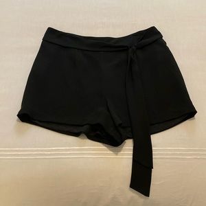 Forever 21 silky shorts with waist tie